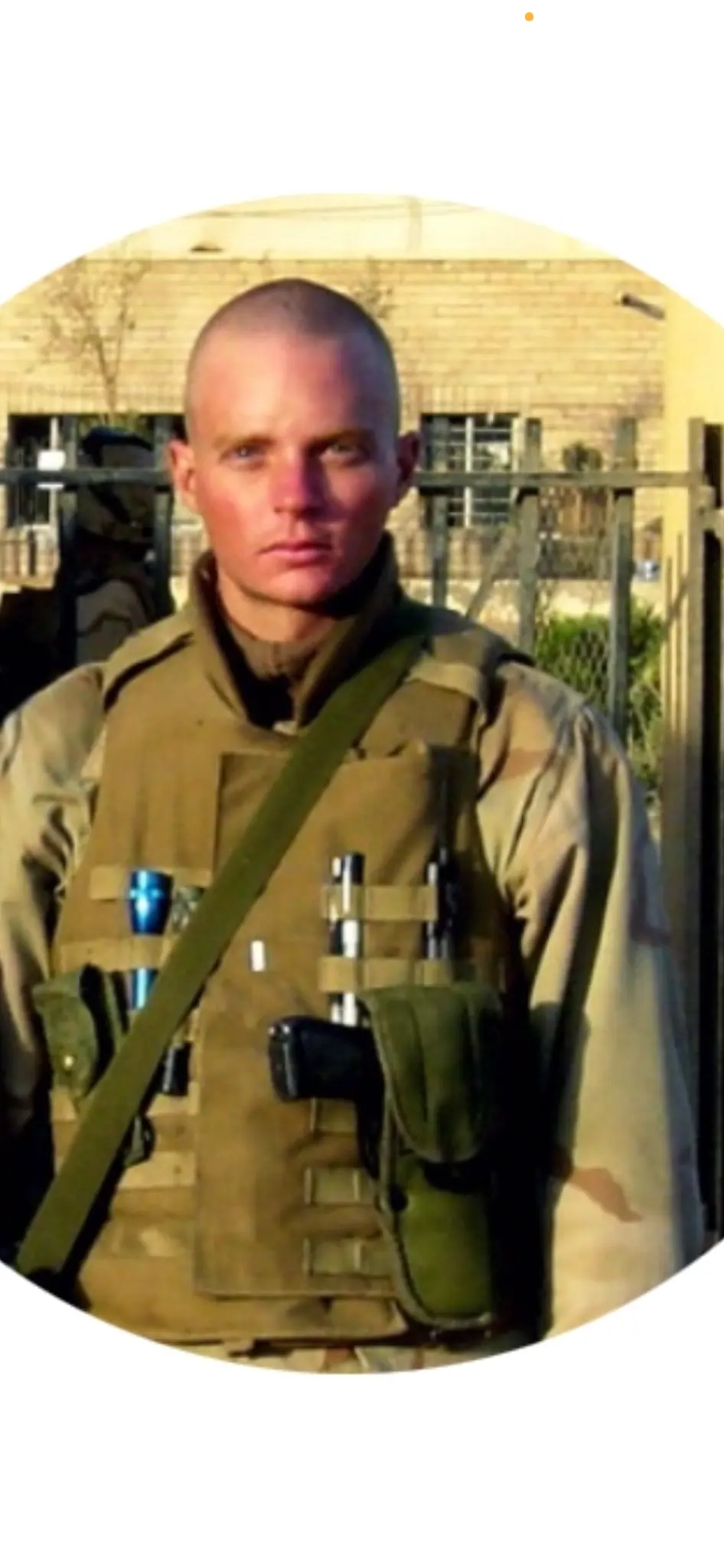 Jeff Sands, Marine Corps, Baghdad 2003
